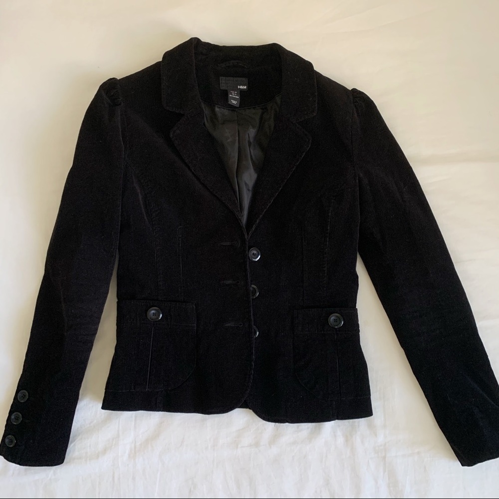 Velour H&M Blazer